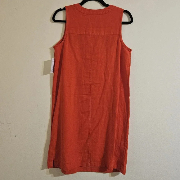 Croft & Barrow Embroidered Splitneck Dress NWT! - Picture 2 of 5